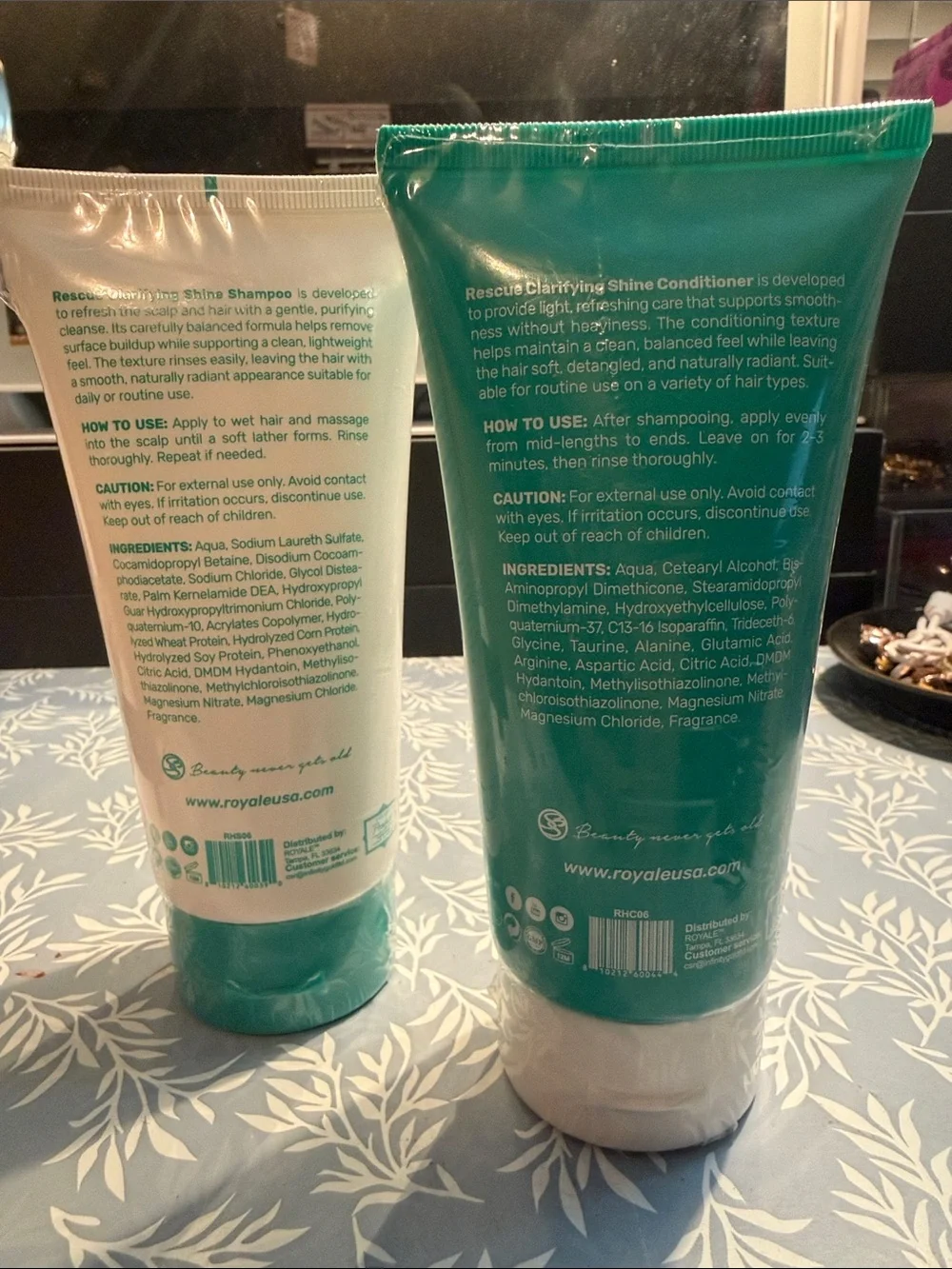 Royal Rescue Clarifying Shine Shampoo & Conditioner Set